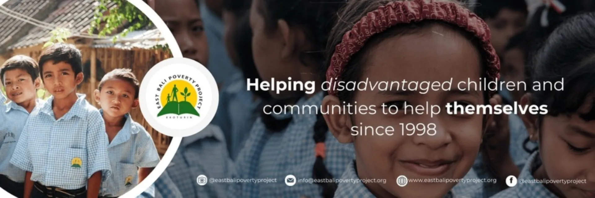 East Bali Poverty Project (Yayasan Ekoturisme Indonesia) – nonprofit organization banner